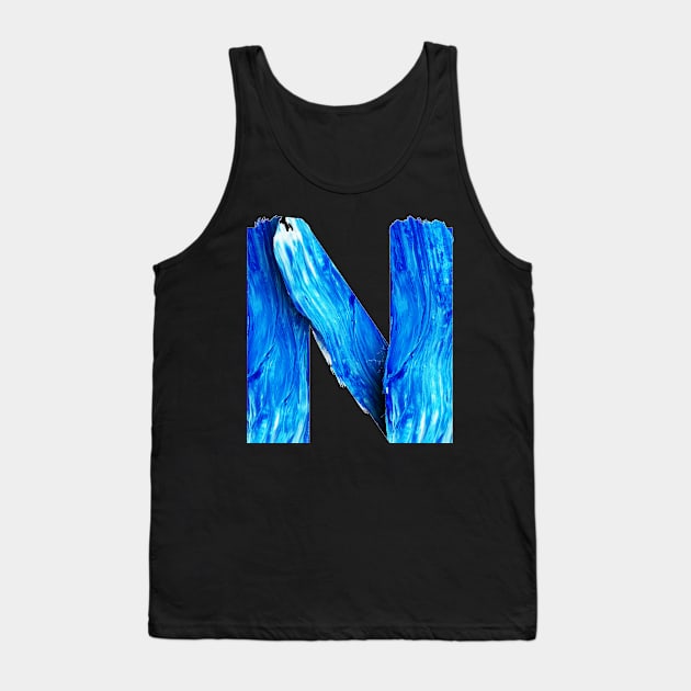 N Tank Top by TeeTrendz